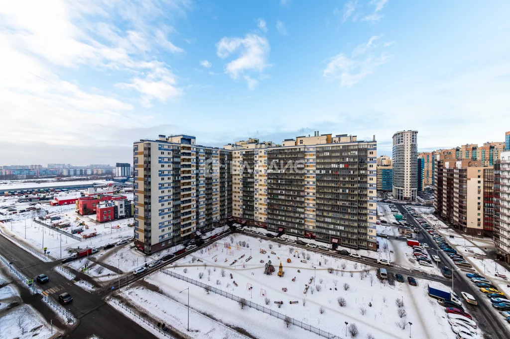 Всеволожский район, Кудрово, Венская улица, д.4к2, 2-комнатная ... - Фото 17