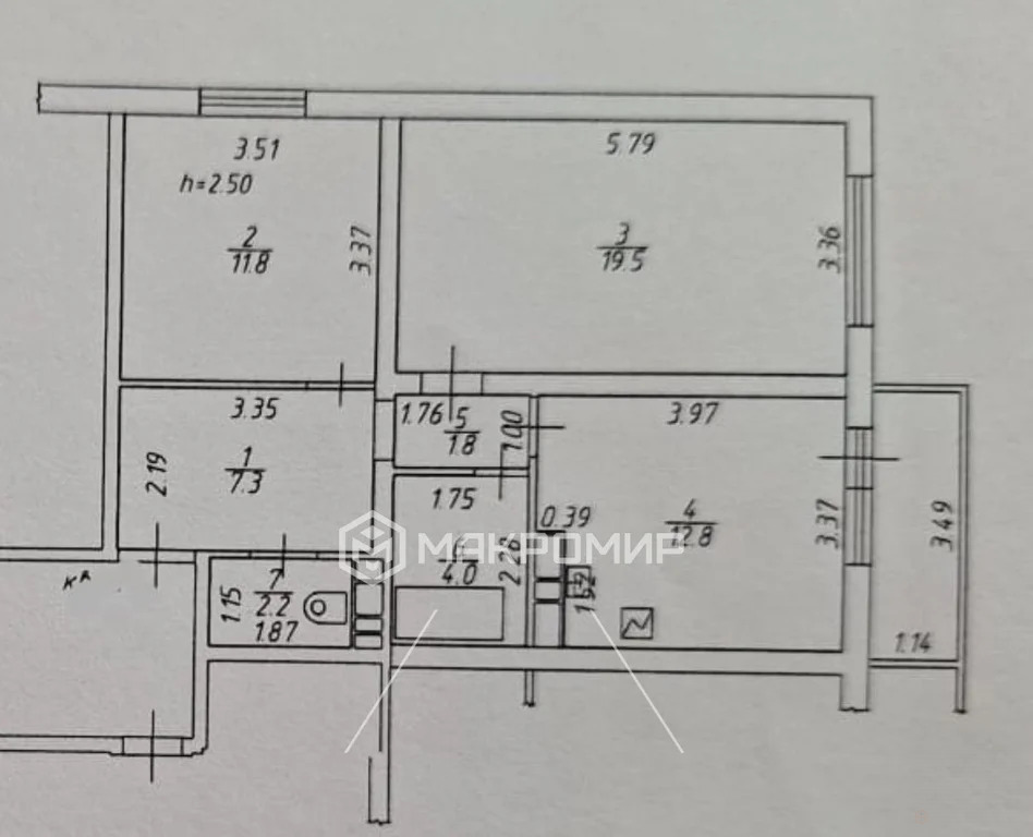 Продажа квартиры, Краснодар, Кружевная ул. - Фото 10