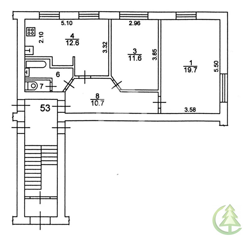 Продажа квартиры, Андреевка, Коломенский район, д. 15 - Фото 4