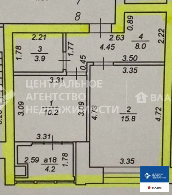 Продажа квартиры, Рязань, ул. Октябрьская - Фото 9