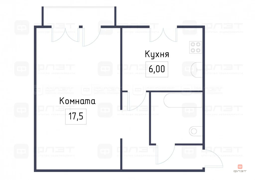 Продажа квартиры, Казань, ул. Черноморская - Фото 11