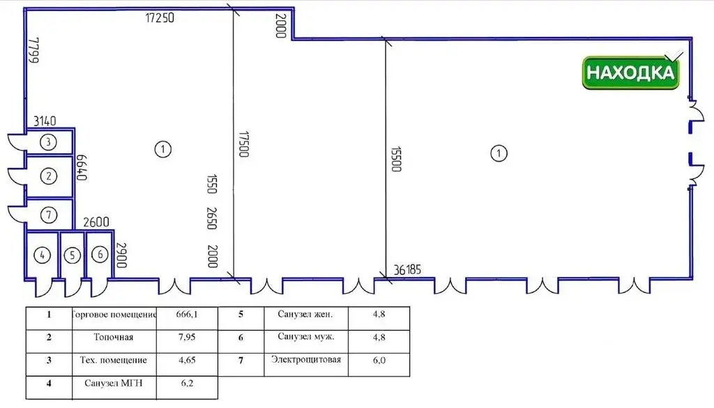 Продажа помещения свободного назначения 700.0м Советская ул., 3, ... - Фото 3