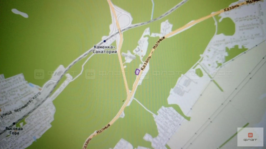 Продажа участка, Санатория Каменка, Высокогорский район, ул. Шоссейная - Фото 1