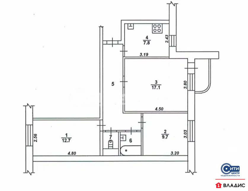 Продажа квартиры, Воронеж, Победы б-р. - Фото 1