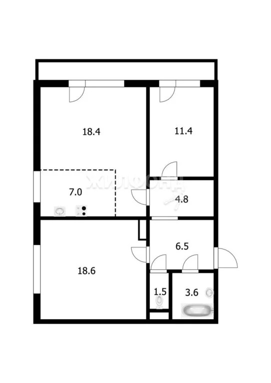 Продажа квартиры, Новосибирск, Дмитрия Шмонина - Фото 13