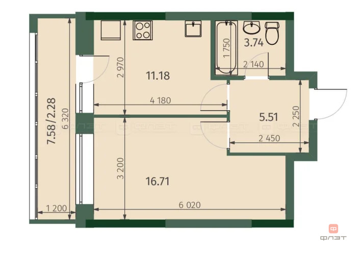 Продажа квартиры в новостройке, Казань, ул. Бухарская - Фото 5