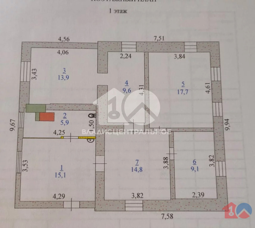 городской округ Бердск, Бердск, улица Мира, дом на продажу - Фото 10