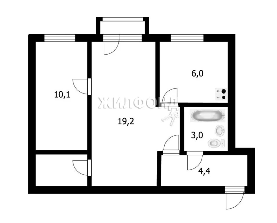 Продажа квартиры, Новосибирск, ул. Дачная - Фото 13