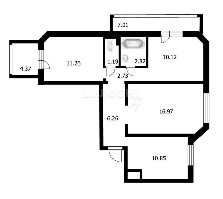 Продажа квартиры, Новосибирск, ул. Гоголя - Фото 7