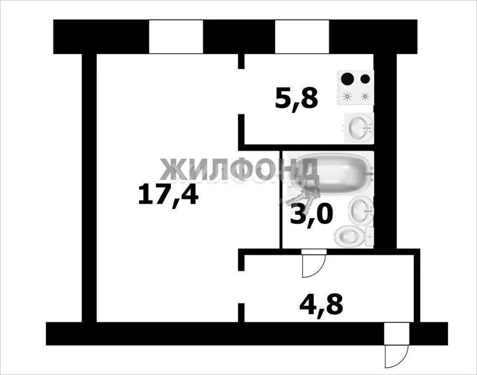 Продажа квартиры, Новосибирск, ул. Кошурникова - Фото 5