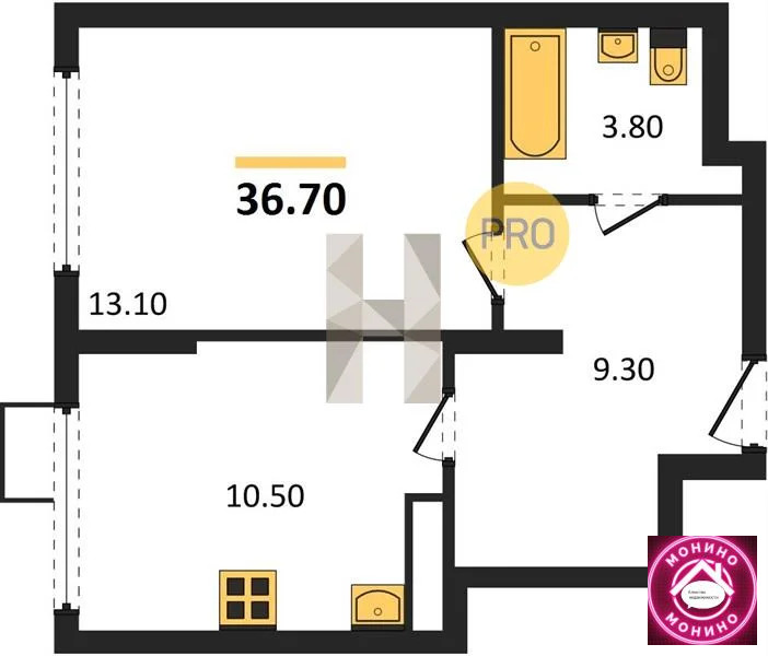 Продажа квартиры в новостройке, Молоково, Ленинский район, ... - Фото 1