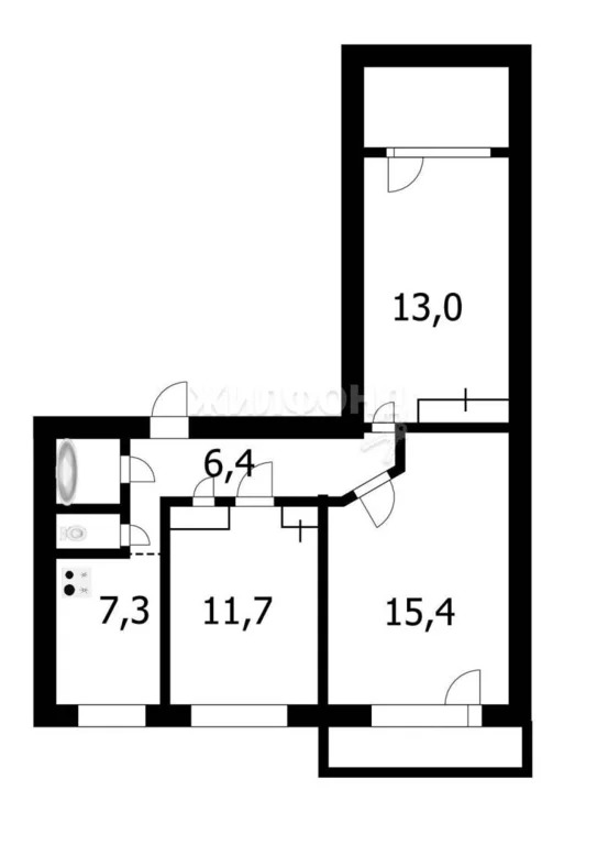 Продажа квартиры, Новосибирск, ул. Никитина - Фото 13