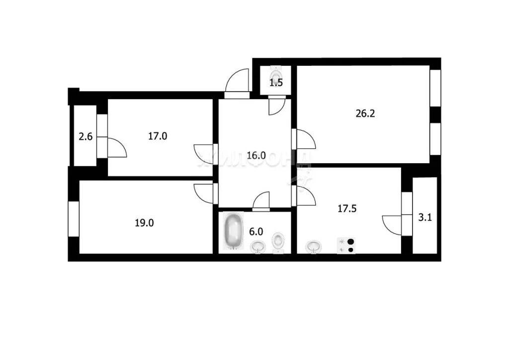 Продажа квартиры, Новосибирск, 1-е Мочищенское шоссе - Фото 20