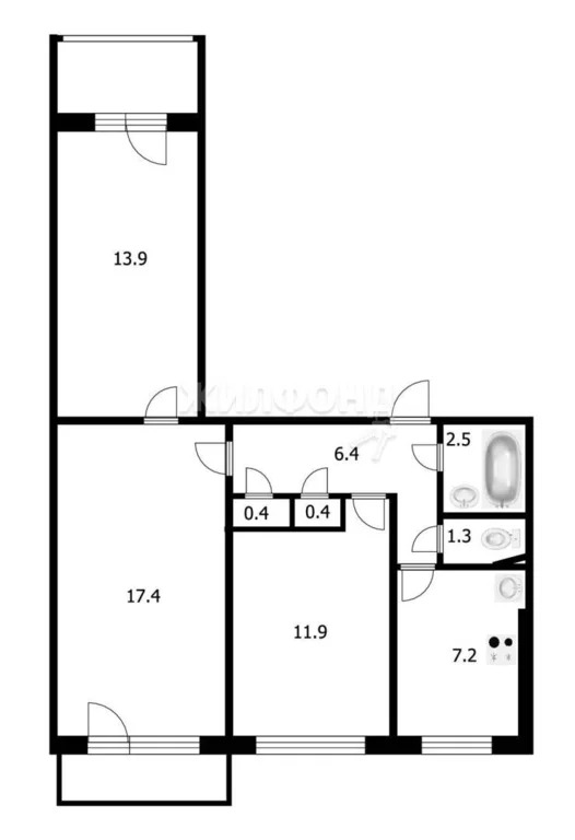 Продажа квартиры, Новосибирск, ул. Крылова - Фото 16