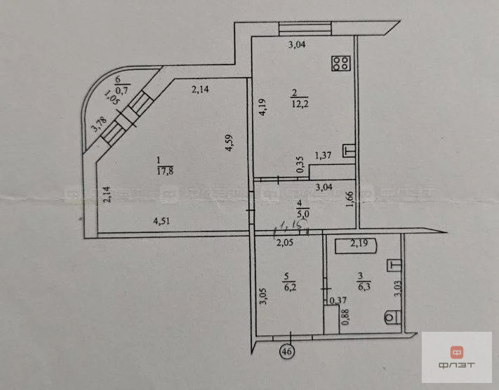 Продажа квартиры, Казань, ул. Хайдара Бигичева - Фото 18