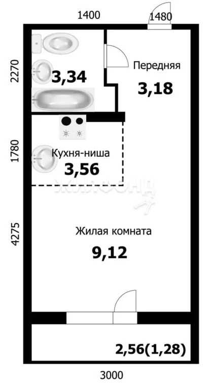 Продажа квартиры, Новосибирск, ул. Твардовского - Фото 2