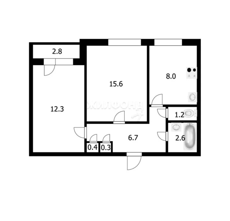 Продажа квартиры, Новосибирск, ул. Невельского - Фото 8