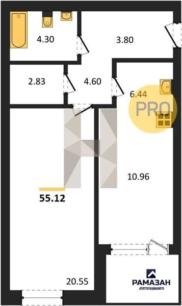 Продажа квартиры в новостройке, Казань, м. Горки, ул. Родины - Фото 1