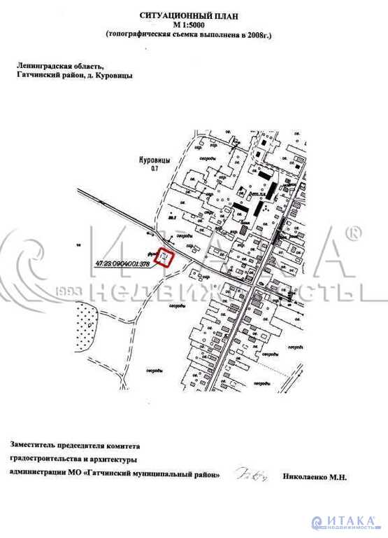 Генеральный план вырицкого городского поселения гатчинского района