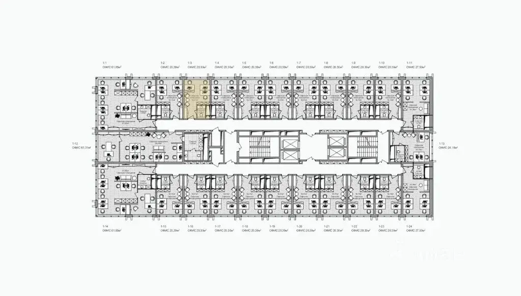 Продажа офиса 20.3м Московская область, Котельники, Дюна жилой ... - Фото 4