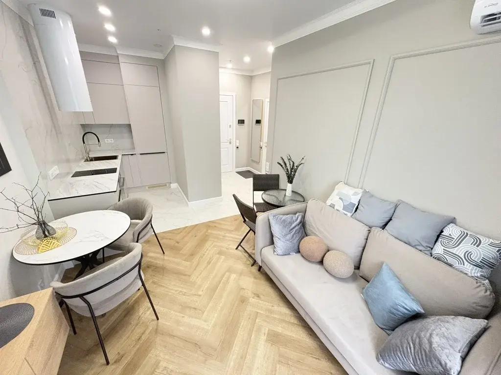 Евродвухкомнатный апартамент в ЖК Комплекс апартаментов Королева 13 - Фото 10