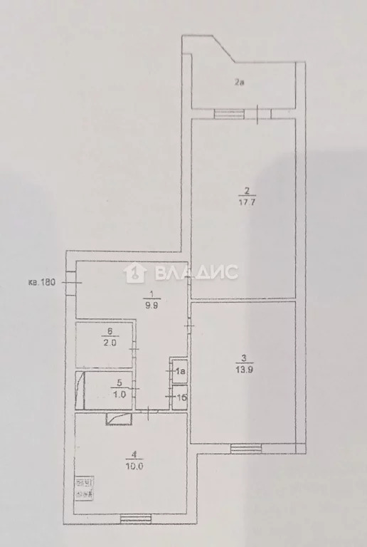 Москва, Хорошёвское шоссе, д.50к1, 2-комнатная квартира на продажу - Фото 15