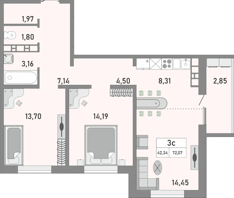 Продажа квартиры, Оренбург, ул. Юркина - Фото 8