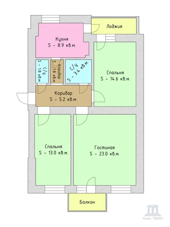 Продаю 3 к квартиру в самом центре Ростова-на-Дону Большая Садовая - Фото 30