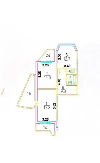 Двухкомнатная квартира с ремонтом,рядом с метро. - Фото 0