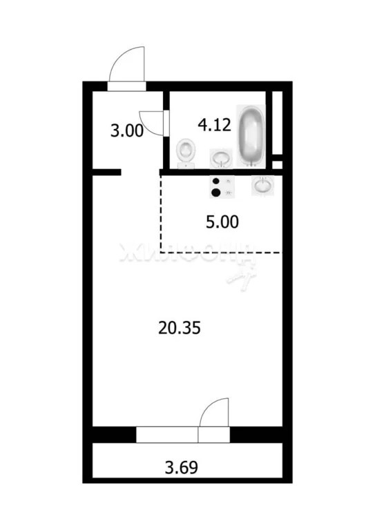 Продажа квартиры, Новосибирск, Александра Чистякова - Фото 19