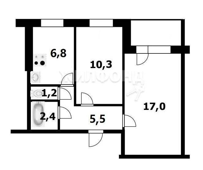 Продажа квартиры, Новосибирск, ул. Железнодорожная - Фото 14