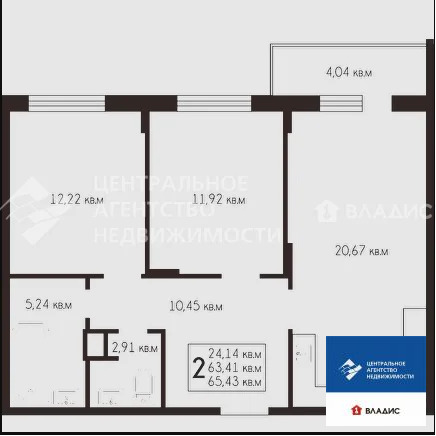 Продажа квартиры, Рязань, микрорайон Октябрьский городок - Фото 0