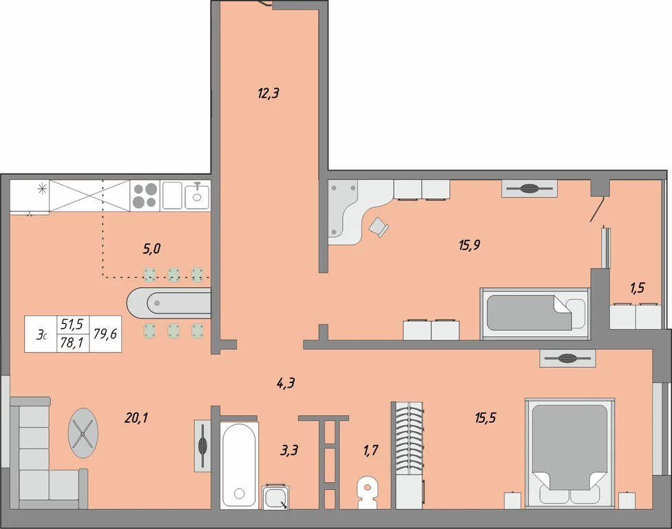 Продажа квартиры, Оренбург, ул. Юркина - Фото 7
