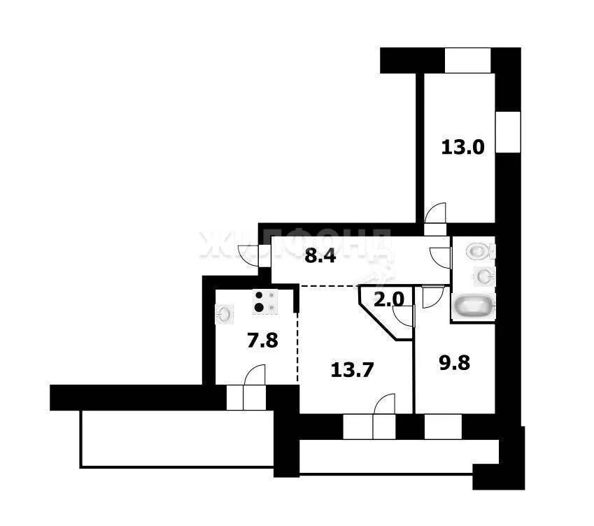 Продажа квартиры, Новосибирск, ул. Гоголя - Фото 12