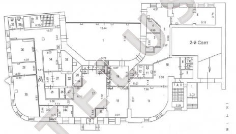 м. Полянка, ул Большая Полянка, 2 554 м2, "Продажа здания" (ном. ... - Фото 7