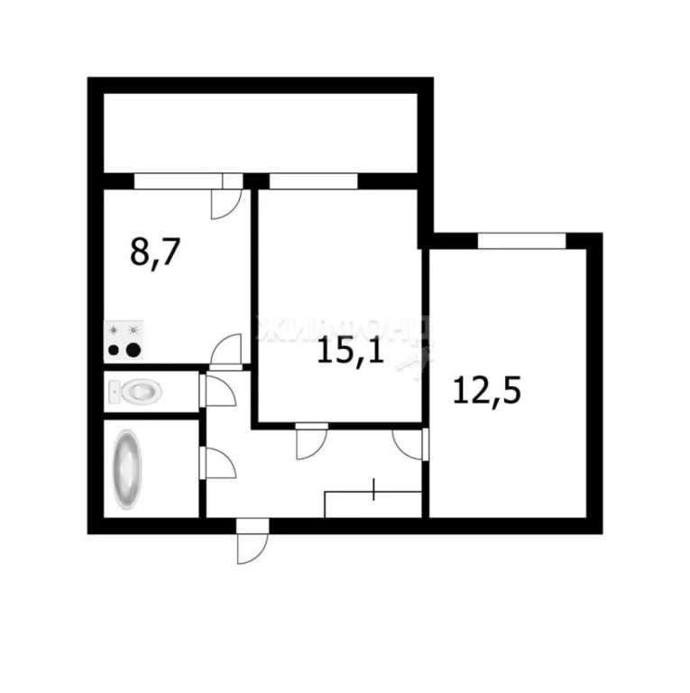 Продажа квартиры, Новосибирск, ул. Колхидская - Фото 6