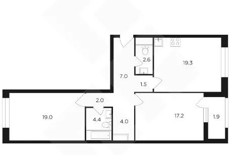 Продажа квартиры, м. Октябрьское поле, ул. Паршина - Фото 6