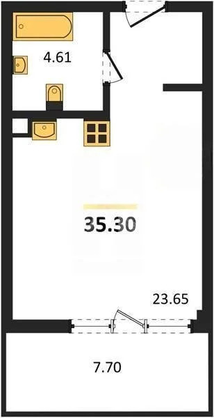 Продажа квартиры в новостройке, Севастополь, ул. Летчиков - Фото 5
