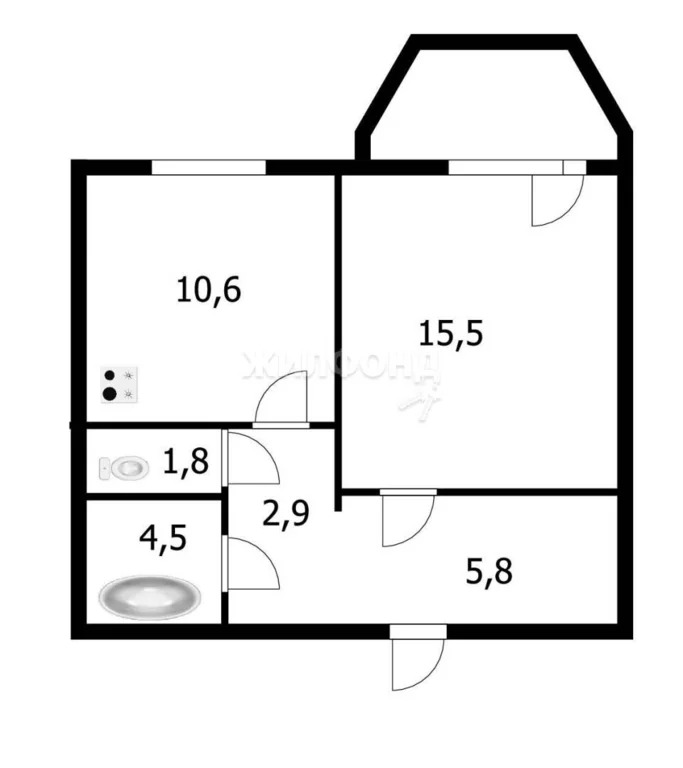 Продажа квартиры, Новосибирск - Фото 16