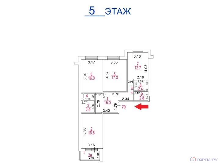Продажа квартиры, улица Ленина - Фото 6