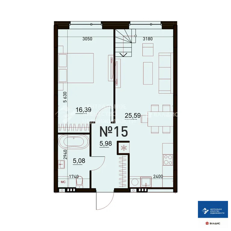 Продажа квартиры, Рязань, Мещёрская улица - Фото 4