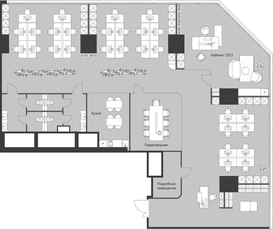 Продажа офиса 276.07 м2 - Фото 18