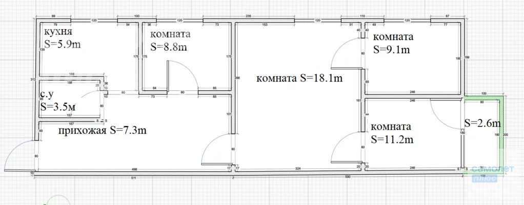 Продажа квартиры, Геленджик, ул. Гринченко - Фото 7