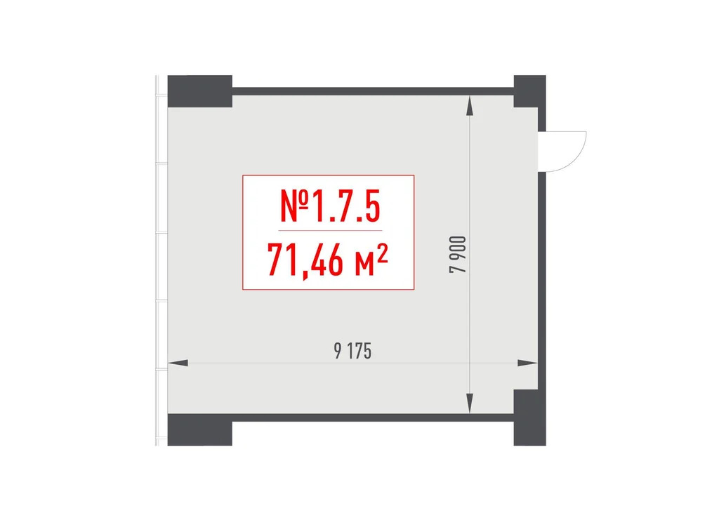 Продажа офиса 71.46 м2 - Фото 3