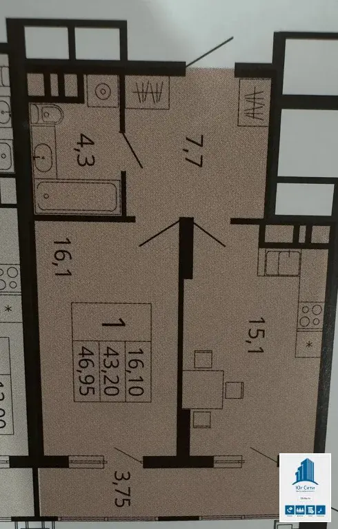 "Родные просторы" Продаю 1к.кв. - Фото 2