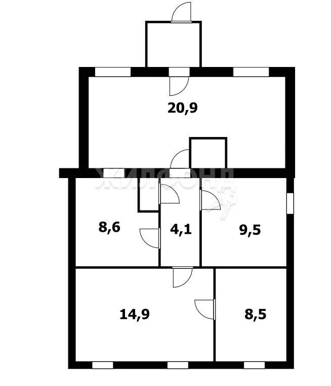 Продажа квартиры, Шурыгино, Черепановский район, ул. Луговая - Фото 8