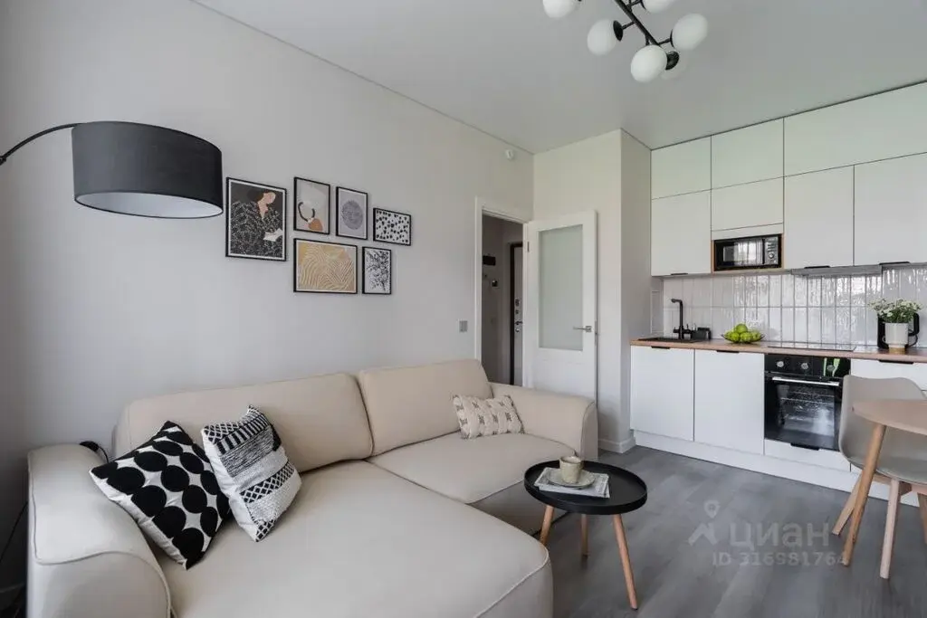 Снять однокомнатную квартиру 31.6м Пулковское ш., 95к3, ... - Фото 32