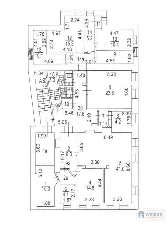 Продажа помещения (ПСН) пл. 839 м2 под банк, бытовые услуги, отель, ... - Фото 9