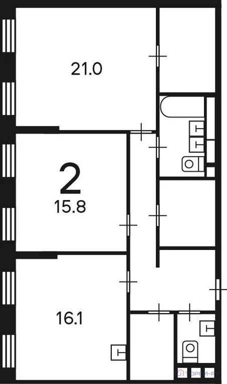 Продажа квартиры, улица Светланова - Фото 5