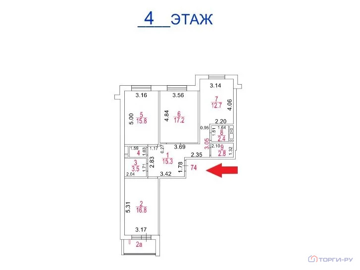Продажа квартиры, улица Ленина - Фото 6